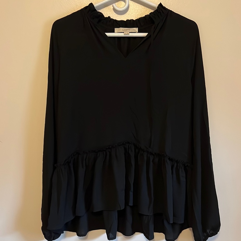 Black Loft Blouse